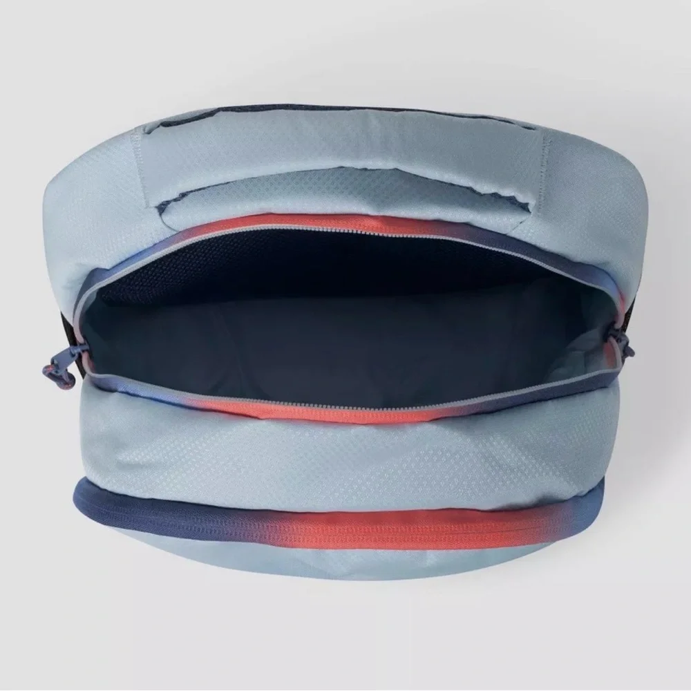 Champion Light Blue Backpack with Navy and Coral Trim - Picture 5 of 16